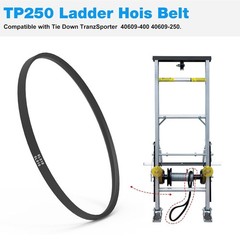 Replacement TranzSporter Ladder Hoist Drive Belt for TP250 & TP400 Models