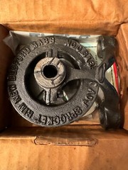 Babbitt Adjustable Sprocket Rim with Chain Guide Size 0 2 to 4 Diam.