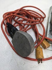 AB CHANCE C308-1170 CAPSTAN HOIST 1000 LB CAPACITY WITH SWIVEL BASE 115V USED H1