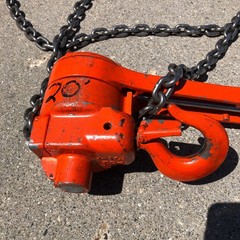 Columbus McKinnon C&M 3/4 Ton 20′ Lever Hoist Chain Come Along Series 640
