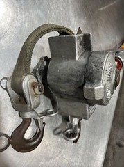 Chance Hoist 1 Ton Hot Stick Ratcheting Strap Hoist. Item ID #39. Used Surplus