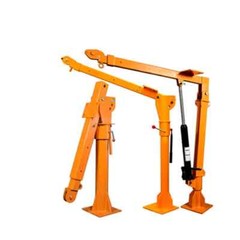 Truck-mounted Jib Crane Oil Drum Crane Loading and Unloading Small Crane
