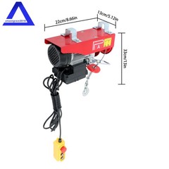 Electric Hoist, 440lbs 110V with 328 ft Wireless & 14 ft Wired Remote Control