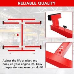 Truck Bed Lift 800LbsCapacity Heavy Duty Steel BoxLift forPickup Beds Adjustable
