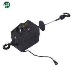 2 in 1 Portable Electric Hoist Winch, Wireless Remote Control 1100lbs 1500W