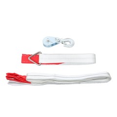 1320lbs Electric Winch 110V 1200W Mini Electric Hoist 14ft Wired Remote Control