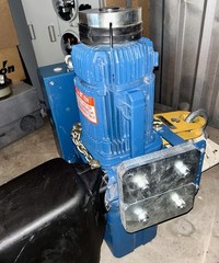 Demag Hoist DKUN 10-1000KV1, SWL 2/1 : 2500LBS, 3-PH, 4,82HP, 3380 RPM, 60 HZ