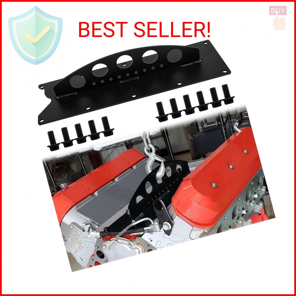 LS Engine Lift Plate Engine Hoist Picker Crane Lift Plate Fit for Chevy LS Serie