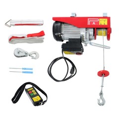 LABLT 880lbs Electric Hoist & 328ft Wireless Remote Control, 40ft/20ft Lifting