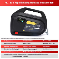 Portable Lifting Tool Electric Winch Hoist Building Rope Climbing Machine 36V