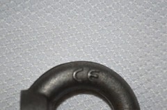 EYE BOLTS ~ LIFTING EYE BOLTS ~ M12 ~ (2) TOTAL ~ NEW