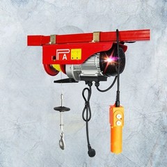 PA200 PA600 Mini Electric Hoist 110V/220V Small Wire Rope Electric Winch Crane