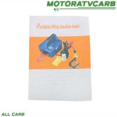 ALL-CARB 1100LBS 3-in-1 Electric Hoist Dual Remote Overload Protection