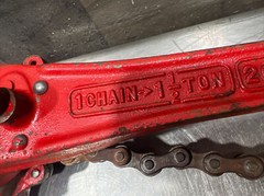 Coffing Hoist 1 Chain-1 1/2 Ton 2 Chain-3 Tons Chain Hoist Used Surplus