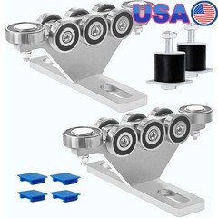 US Patent Hoist Trolley 3000lb Capacity 6 2 Wheel Heavy Duty Lift System