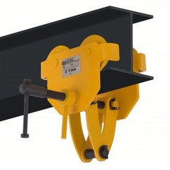 New OZ Lifting Products OZ2QAT 4,000 Lb Max Load Capacity Quick Adjust Trolley