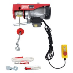 Electric Hoist 1760lbs Crane Winch with Wired Remote Control 1350W 110V