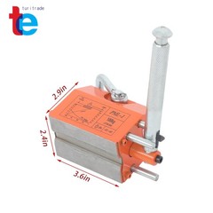 Magnetic Hoist 220 lbs/100 kg Capacity 2.5 Safety Factor Magnetic Lifter Orange