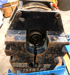 GUNNEBO JOHNSON 3 SHEAVE CRANE HOOK MODEL OPJ45TL8PTD 45 TON WLL 7086002235
