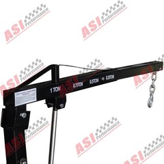 1 Ton Steel Adjustable Folding Engine Hoist Heavy-Duty Hydraulic Crane Lift