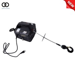 2-in-1 Electric Hoist Winch, 1500W Portable Power, 1100 lbs Lift Capacity