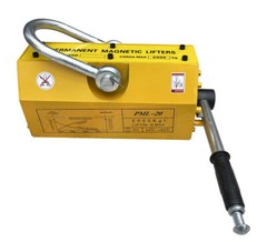 Steel Magnetic Lifter 4400lb Metal Magnetic Crane Hoist Permanent Magnet Lifter