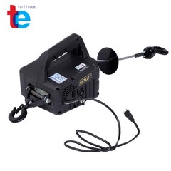 2-in-1 Electric Hoist Winch, 1100 lbs Lift Capacity, 1500W Portable Power Winch