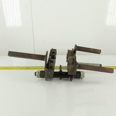 CM Series 633 1 Ton (2000lb) Manual Push-Pull Hoist Trolley 3 to 8″ Beam