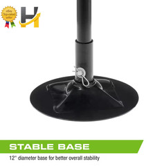 Arcan 1500 lbs Under Hoist Support Stand Steel Adjustable Saddle Stabilizer