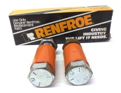 RENFROE GENUINE REPLACEMENT PART BOLT AND SPACER SLEEVE 2-FR-30, LOCKING CLAMP
