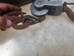 Lincoln LUG-ALL 3000 lbs Ratcheting Cable Hoist USA – Works Great – No Handle