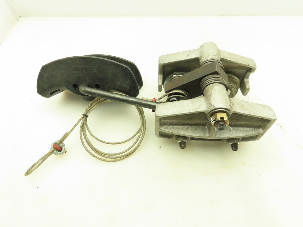 Unified Industries Four Wheel Trolley 250 LBS Atlas Copco Hose Cable Holder