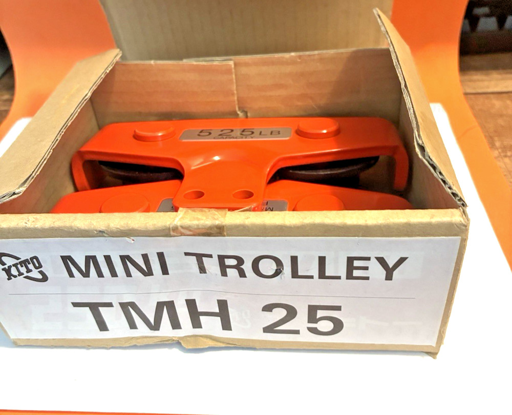 HARRINGTON HOISTS / KITO TMH 25 MINI TROLLEY, NEW, FREE SHIPPING