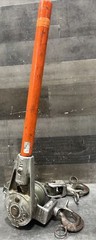 Chance Hoist 1 Ton Hot Stick Ratcheting Strap Hoist. Item ID #26. Used Surplus