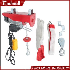 Findmall Electric Hoist 440 lbs Crane Winch with 14FT Wired Remote Control 110V