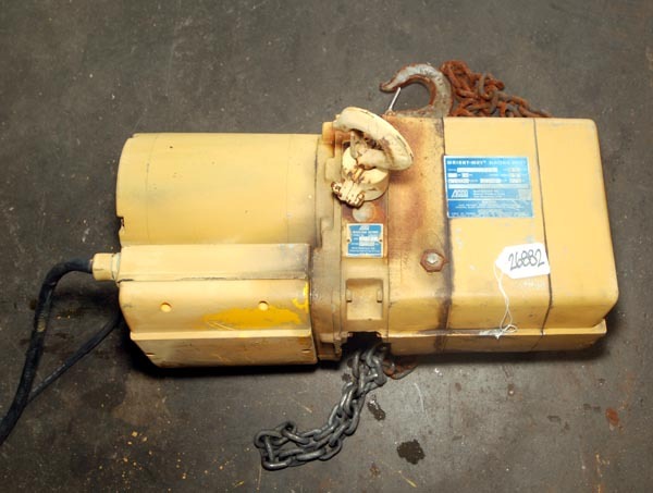 Acco Weight-Way 1 Ton Electric Hoist (Inv.26882)