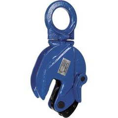 Vestil 4,000 Lbs. Load Capacity Plate Clamp 1 Inch Max Thickness, 2.9 Inch Th…