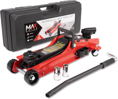 2-Ton (4400 Lbs) Hydraulic Low Profile Trolley Garage Service/Floor Jack with Bl