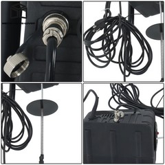 3-in-1 Electric Hoist 1100LBS Dual Remote Overload Protection for Garage