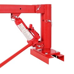 Hydraulic 1000LBS Pickup Truck Crane 360° Swivel Hoist Lift 38″-58″ for Factory