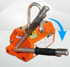 1PC Permanent Magnet Crane Magnetic Lifter Heavy Duty Crane Hoist Lifting Magnet