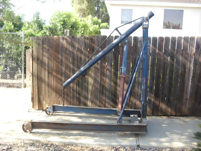 LINCOLN SHOP CRANE ENGINE HOIST 2 TON