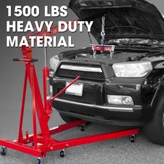 Big RED Engine Hoist Shop Crane Accessory, Steel 3 Position 3/4 Ton (1500 lbs) E