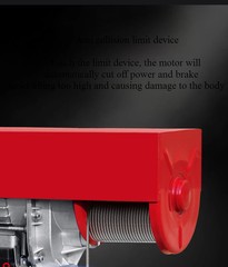 Mini Electric Hoist 220V Home Use Crane Hoist Small 1 Ton 0.5 Ton Home Use