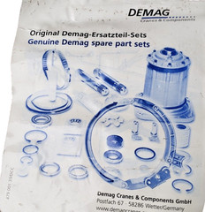 DEMAG 70596133 Wire Rope Set – DR10 H12 4/1 Hoist Experts