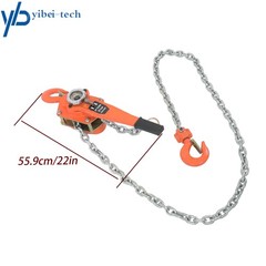 10ft/3m Lifter Lever Block Chain Hoist G80 Ratchet Hoist 6600lbs/3t Capacity