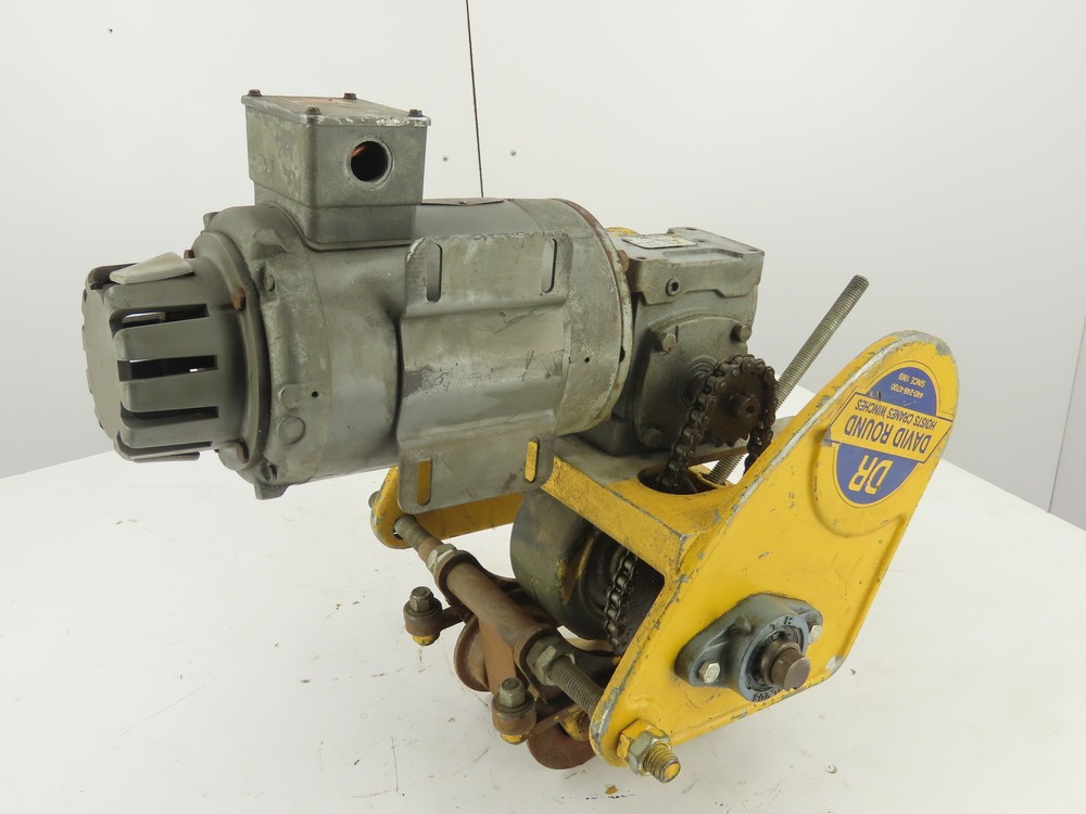 David Brown HB5301 RR A 1/2HP 45FPM 230/460V 3PH Hoist Tractor Power Trolley