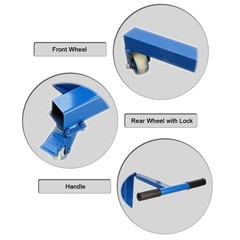 1100LB 34.65-45.28” Arm Length Small Portable Folding Elevator / Hand Crane