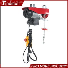 Findmall Electric Hoist 440 lbs Crane Winch with 14FT Wired Remote Control 110V