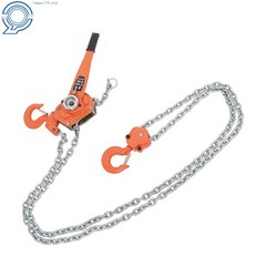 10FT Lifter Block Chain Hoist G80 Alloy Steel Ratchet Hoist 13200lb Capacity